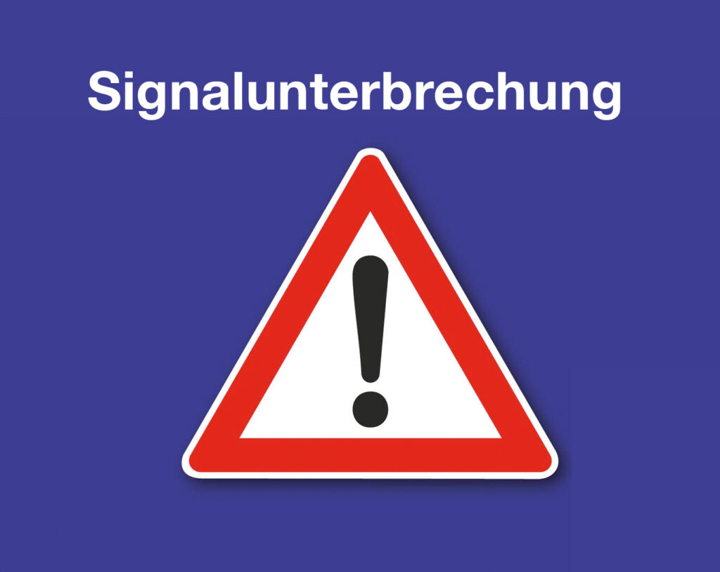 Signalunterbrechung